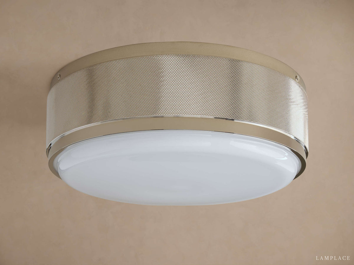 Monroe Hushed Shine Flush Mount