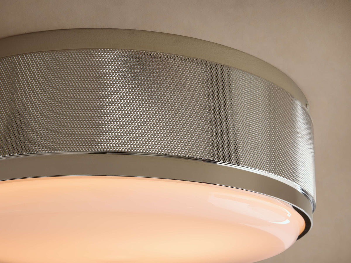 Monroe Hushed Shine Flush Mount