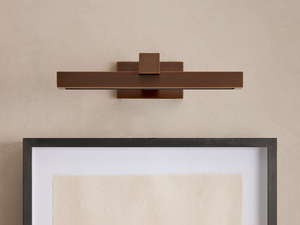 Corinth Vertical Glow Picture Light