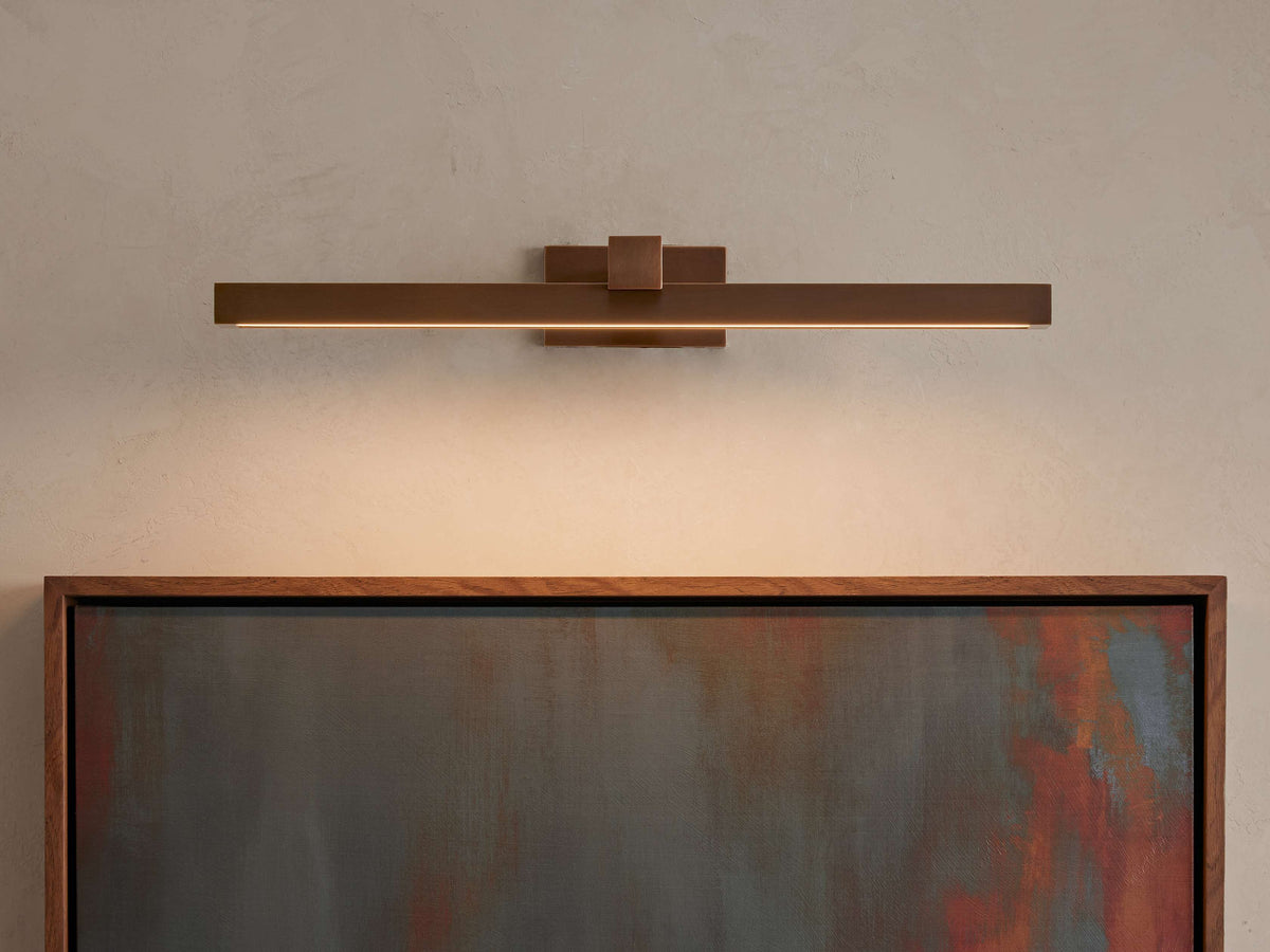 Corinth Vertical Glow Picture Light