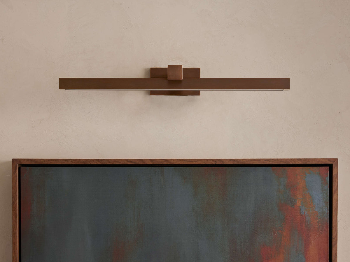 Corinth Vertical Glow Picture Light