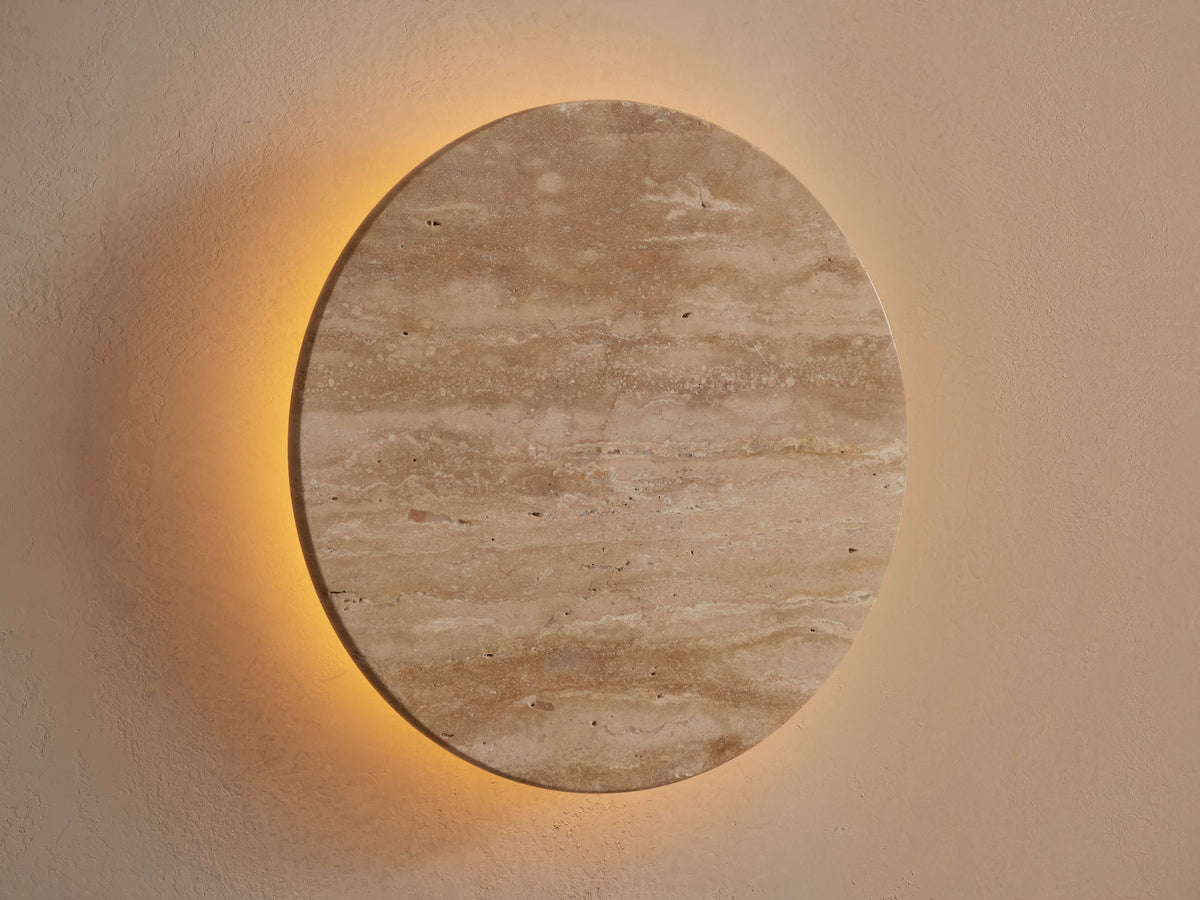 Odette Pattern Stone Wall Sconce