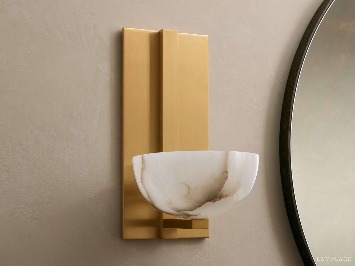 Belmira Cast Bowl Wall Sconce