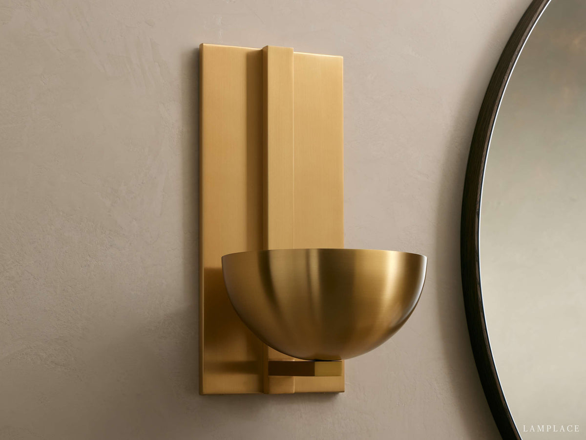 Belmira Cast Bowl Wall Sconce