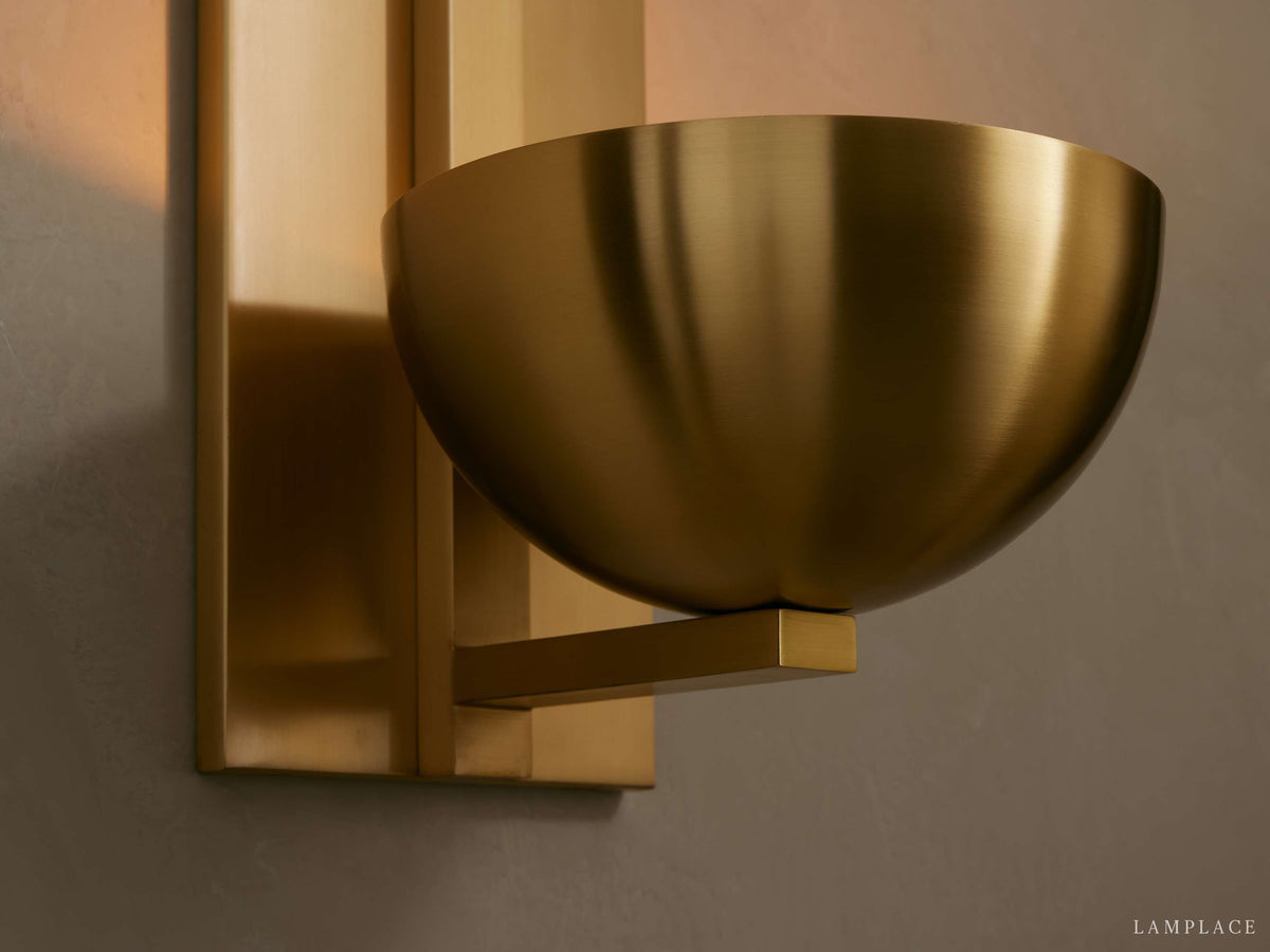 Belmira Cast Bowl Wall Sconce
