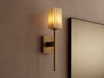 Cinda Torch Stone Wall Sconce