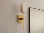 Cinda Torch Stone Wall Sconce