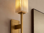 Cinda Torch Stone Wall Sconce
