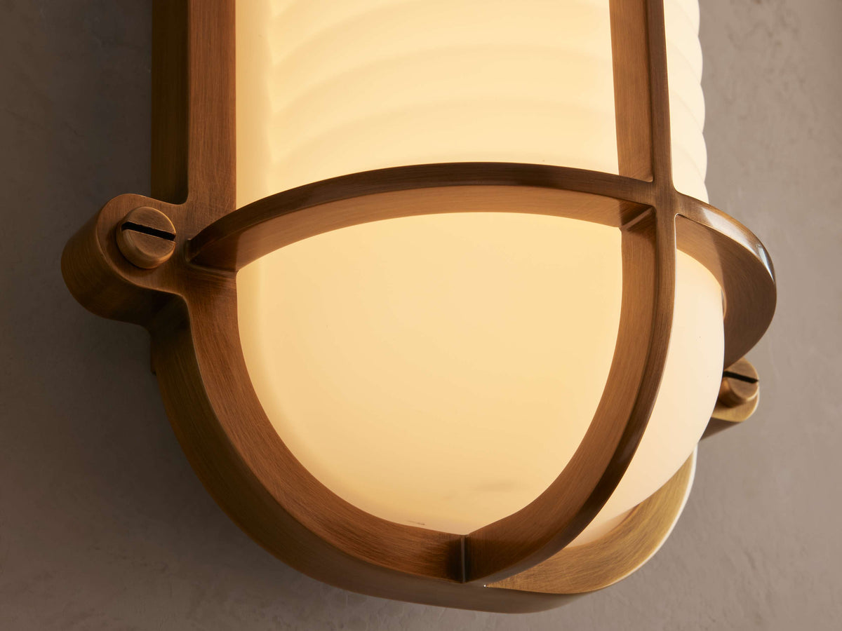 Solomon Harbor Cage Wall Sconce