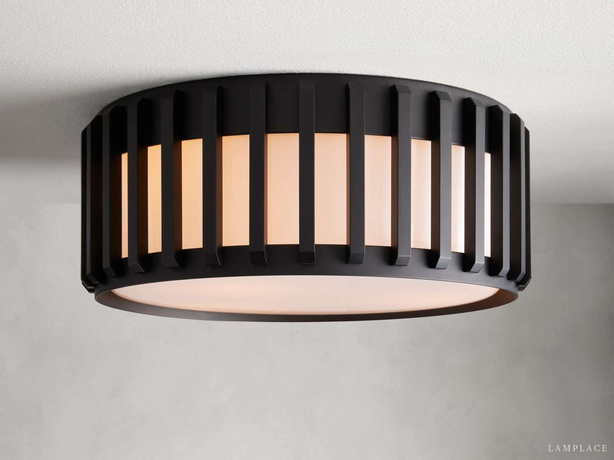 Gabbia Clean Diffused Flush Mount