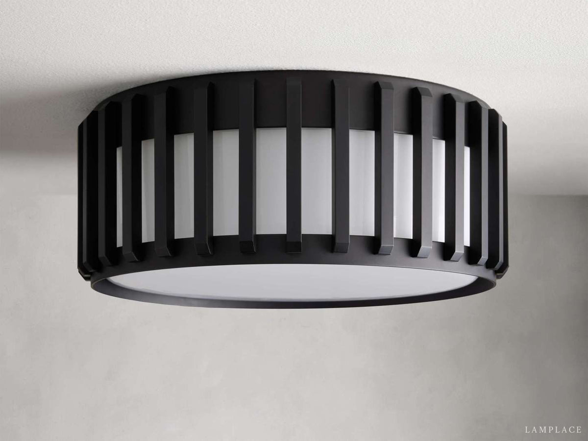 Gabbia Clean Diffused Flush Mount
