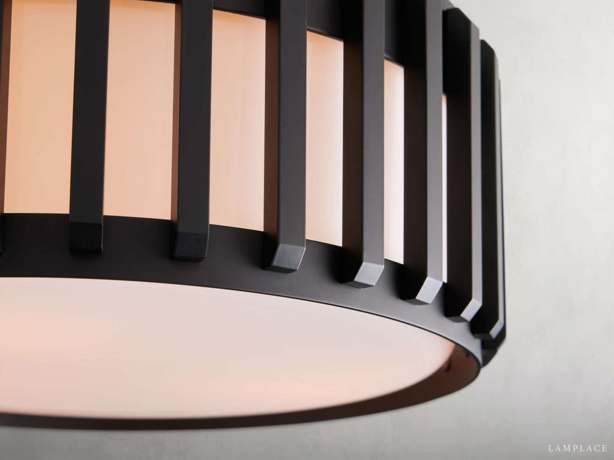 Gabbia Clean Diffused Flush Mount