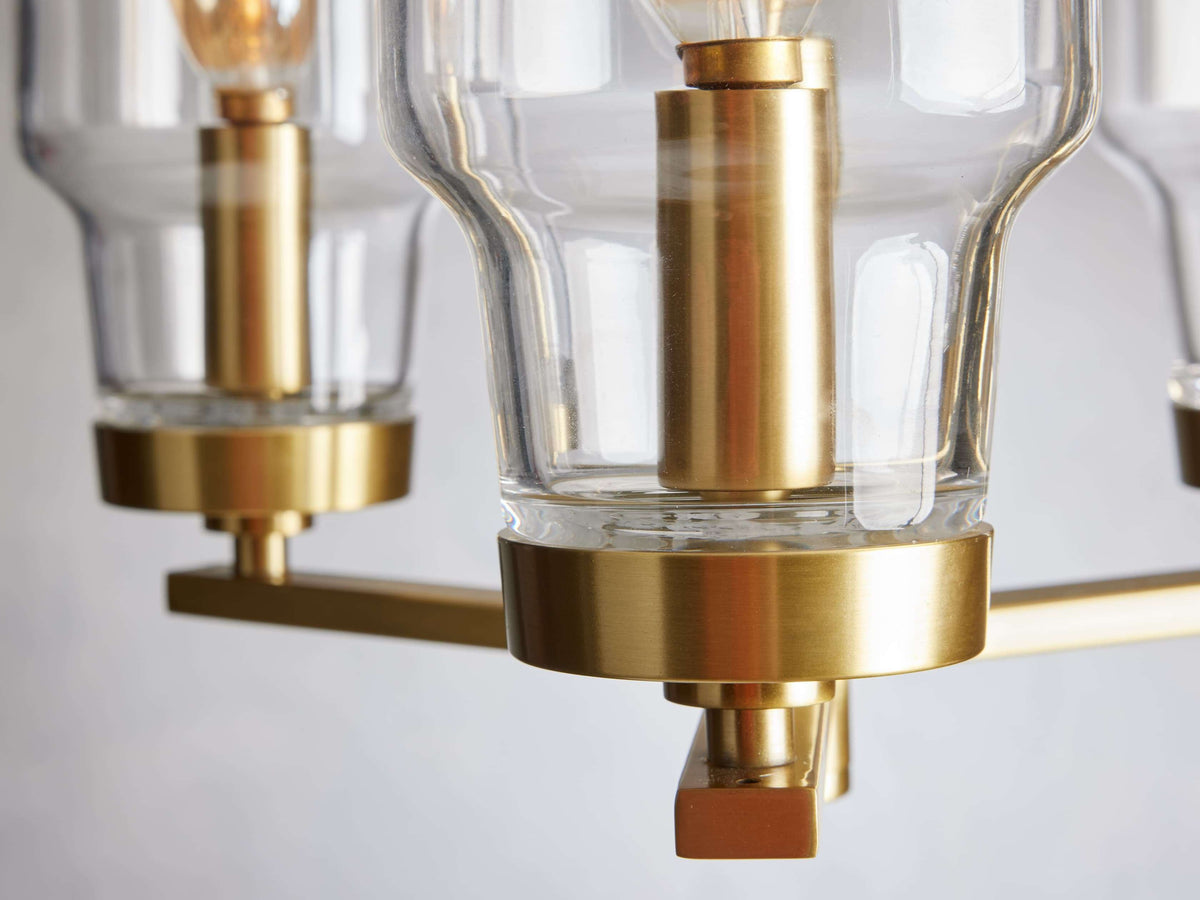Lucens Modern Semi Pendant Light