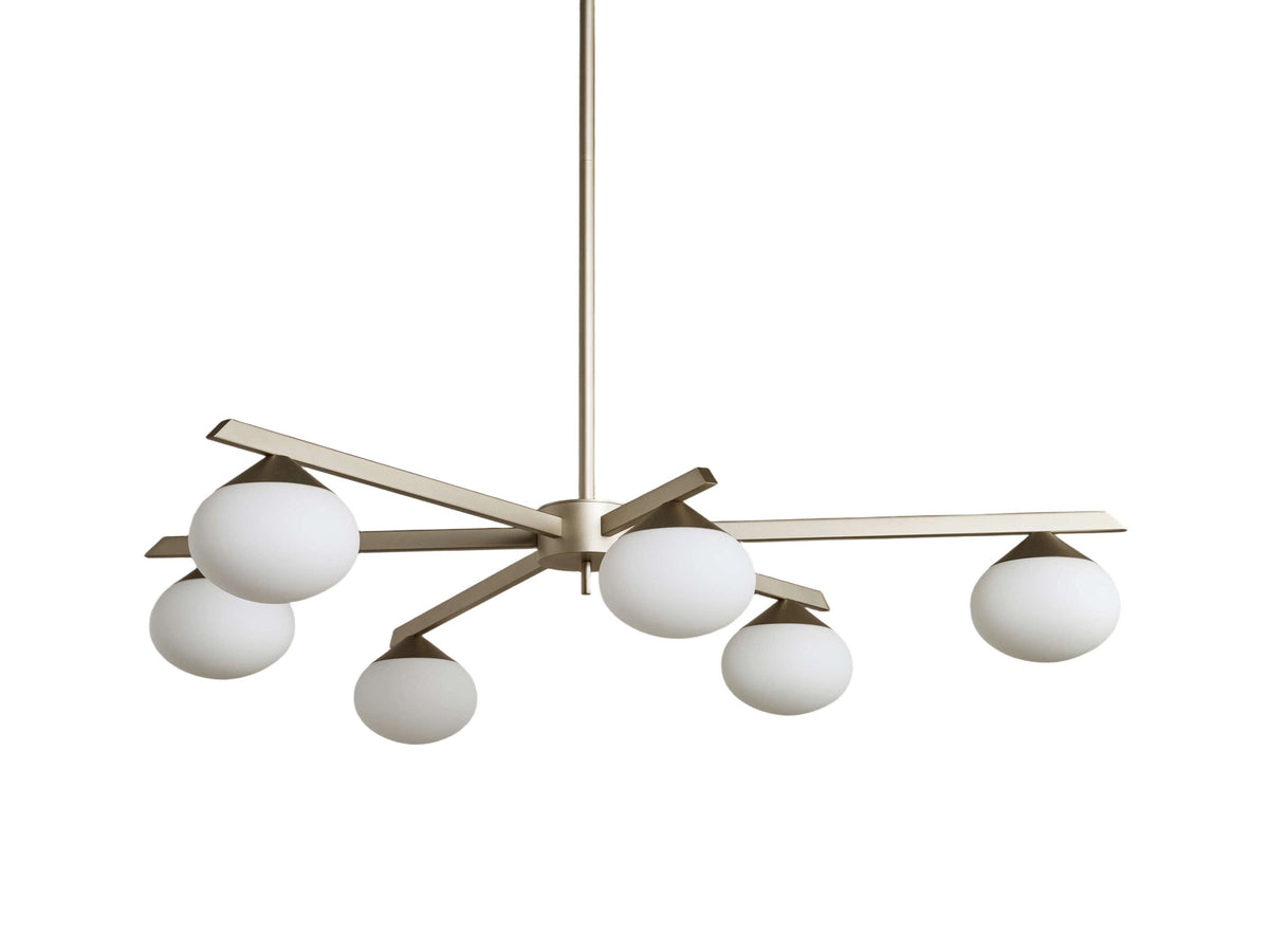 Costella Staggered Vertex Round Chandelier