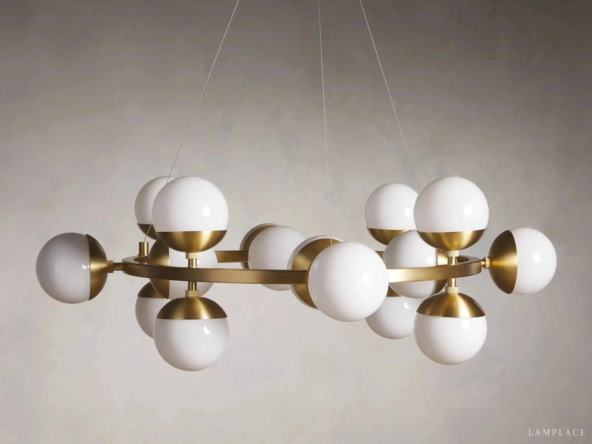Raechelle Orbit Axis Globe Chandelier