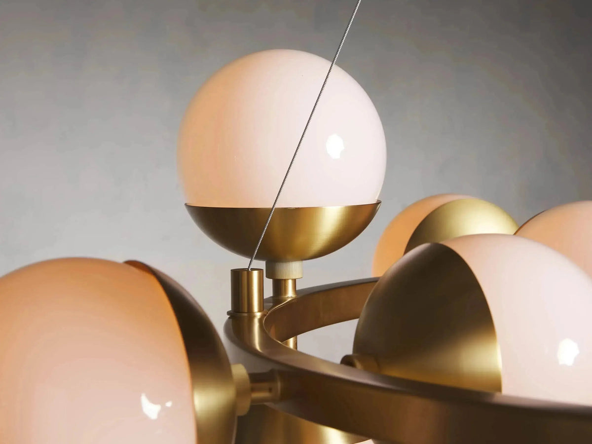 Raechelle Orbit Axis Globe Chandelier