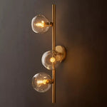 Bubble Ripple Sphere Cascade Wall Sconce