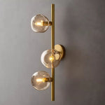 Bubble Ripple Sphere Cascade Wall Sconce