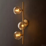 Bubble Ripple Sphere Cascade Wall Sconce