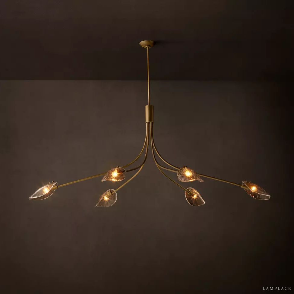 Shell Oceanic Atelier Linear Chandelier 72"