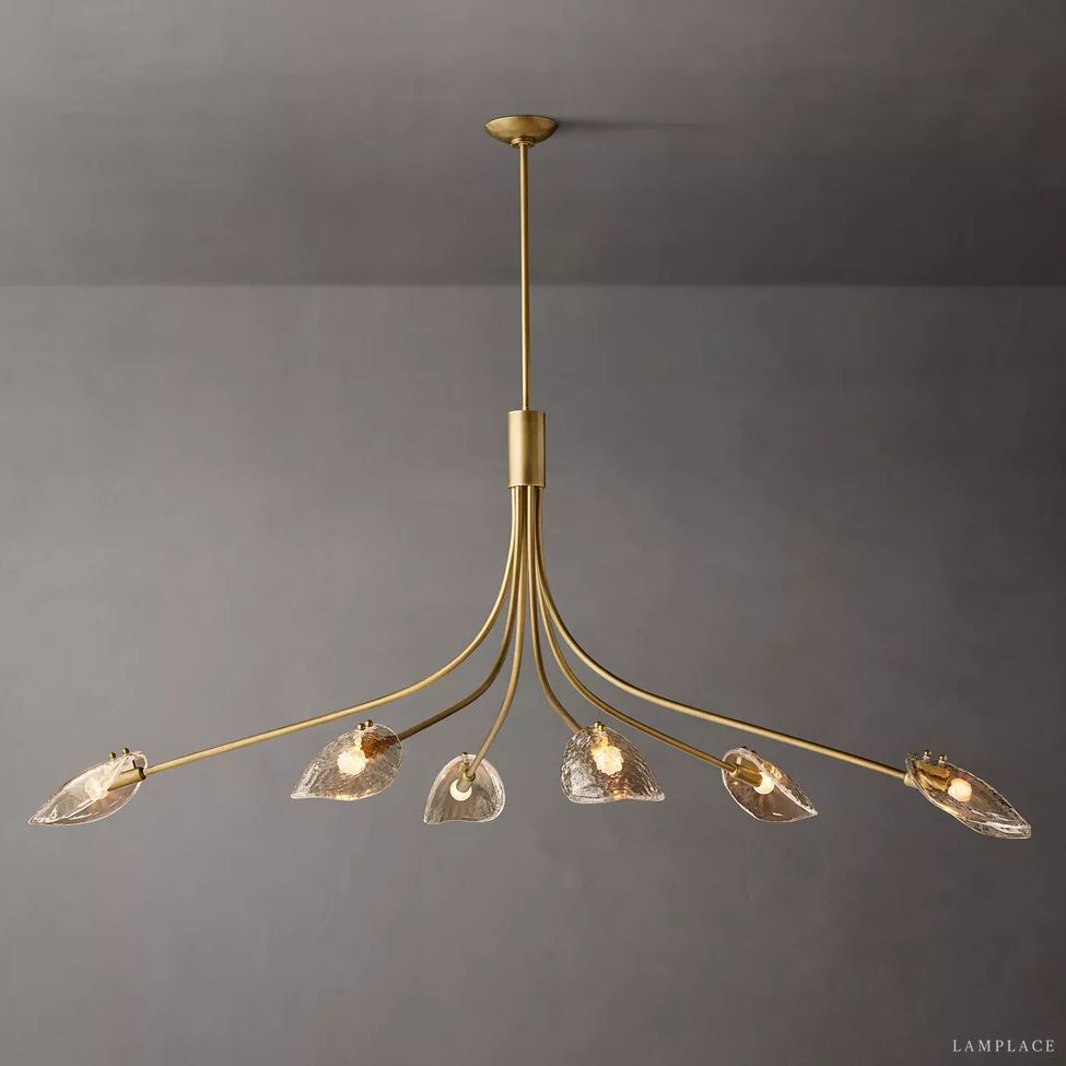 Shell Oceanic Atelier Linear Chandelier 72"