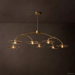 Lily Organic Form Round Chandelier 54"