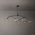 Lily Organic Form Round Chandelier 54"