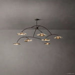 Lily Organic Form Round Chandelier 96"