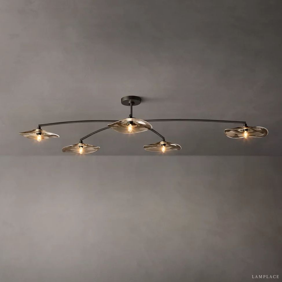 Lily Organic Form Flush Mount