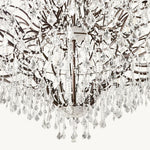 Rococo Vintage Crystal Round Chandelier 101"
