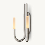 Rousselin Midcentury Sleek Double Wall Sconce