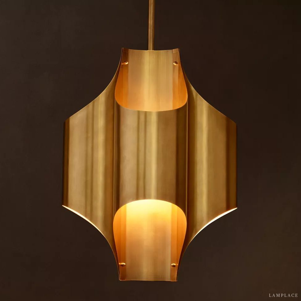 Cathedral Layered Curve Pendant Light