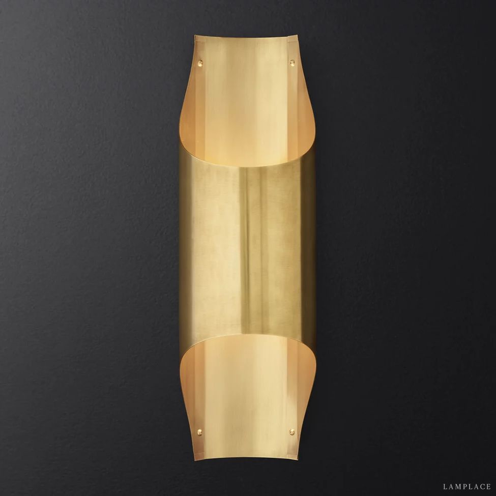 Cathedral Layered Curve Wall Sconce