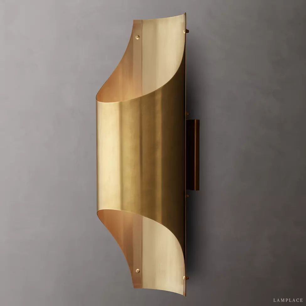 Cathedral Layered Curve Wall Sconce