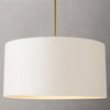 Cassian Smooth Drum Pendant Light