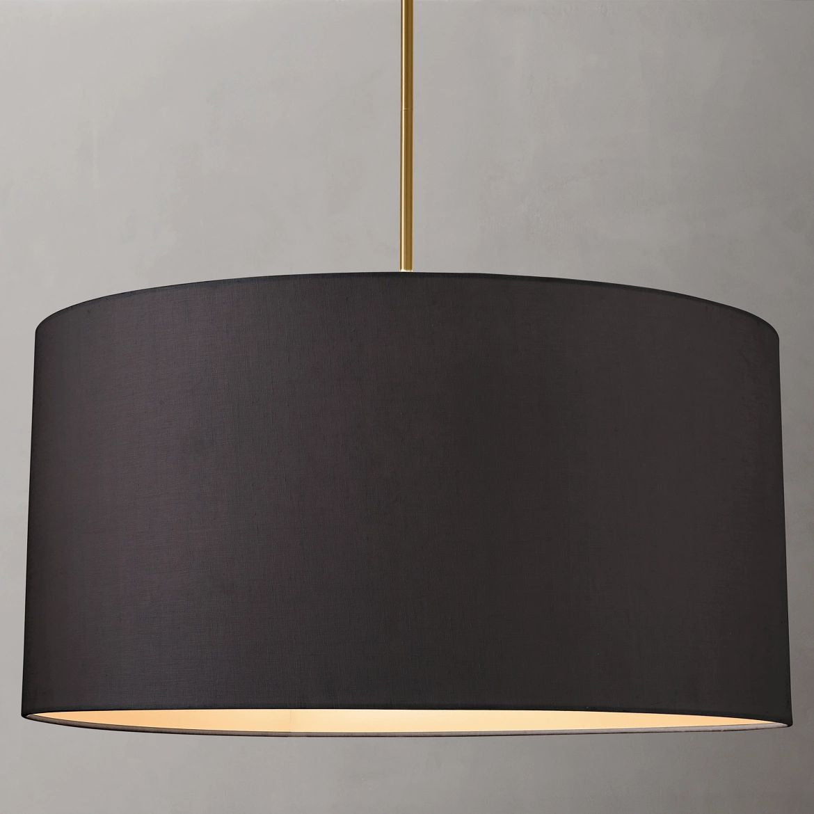 Cassian Smooth Drum Pendant Light