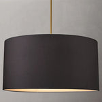 Cassian Smooth Drum Pendant Light