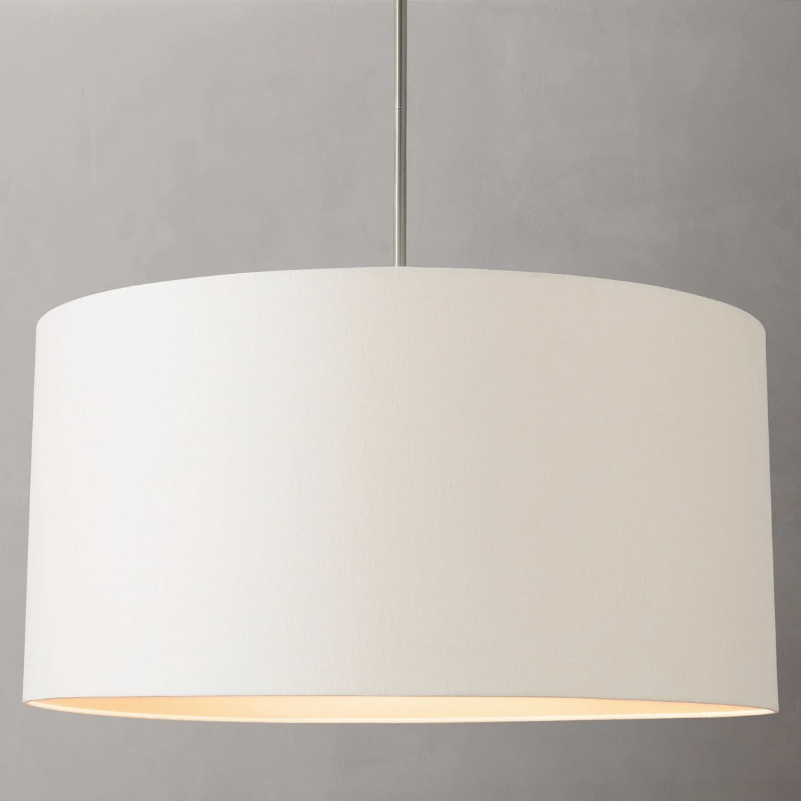 Cassian Smooth Drum Pendant Light