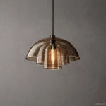 Blom Layered Glass Cloche Pendant Light