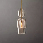 Blom Layered Glass Grand Flute Pendant Light