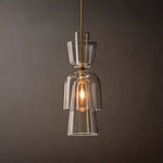 Blom Layered Glass Grand Flute Pendant Light