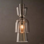 Blom Layered Glass Grand Flute Pendant Light