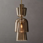 Blom Layered Glass Grand Flute Pendant Light