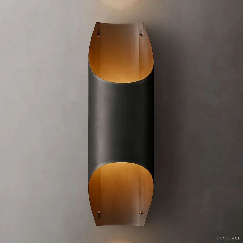Cathedral Layered Curve Wall Sconce