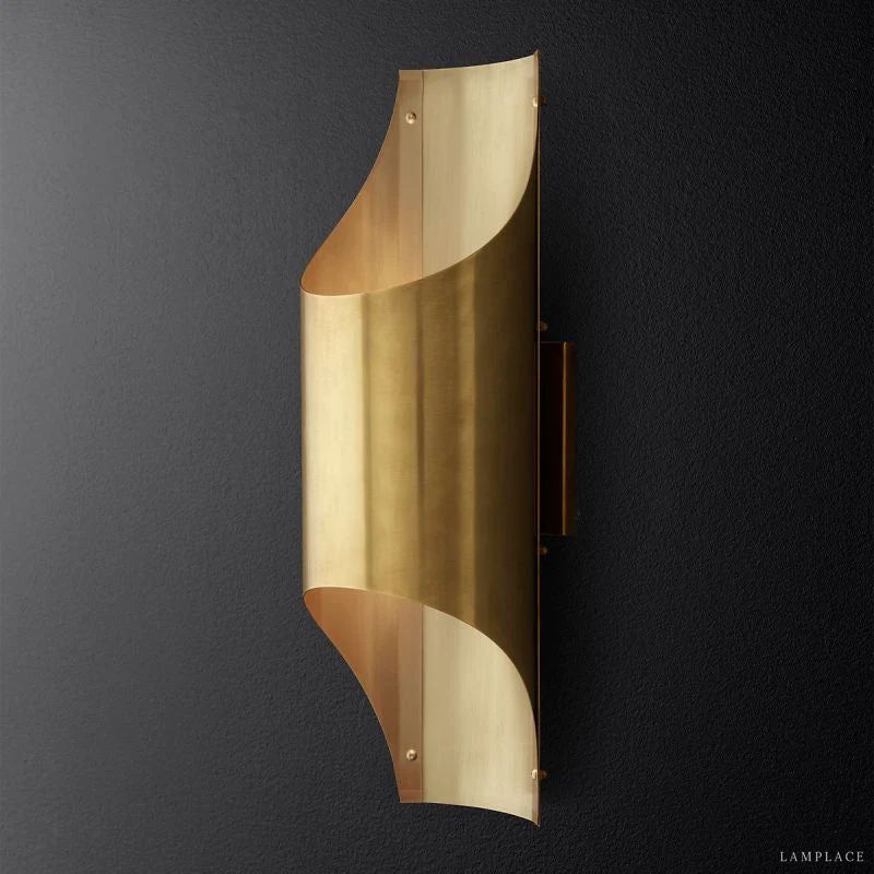 Cathedral Layered Curve Wall Sconce