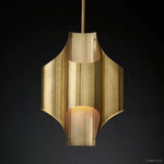 Cathedral Layered Curve Pendant Light