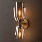 Blom Layered Glass Grand Flute Wall Sconce