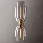 Blom Layered Glass Grand Flute Wall Sconce