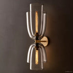 Blom Layered Glass Grand Flute Wall Sconce