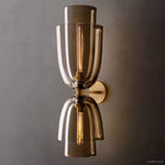 Blom Layered Glass Grand Flute Wall Sconce